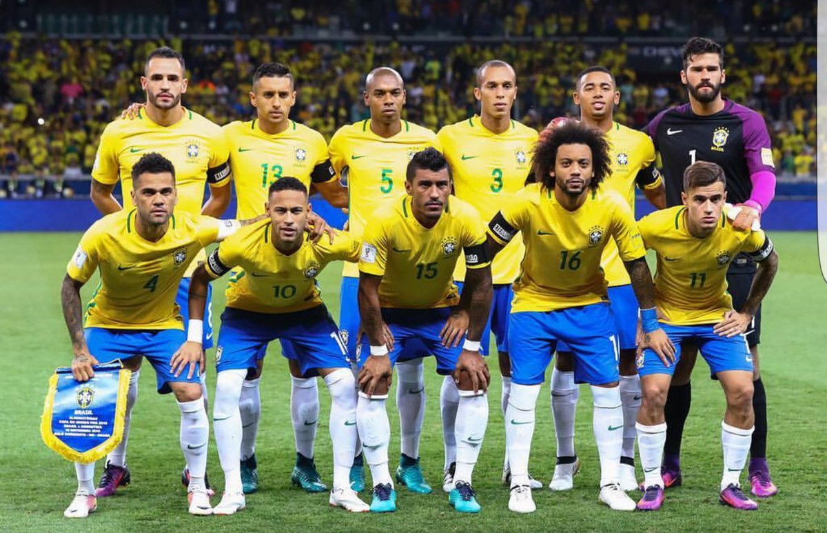 команда бразилии по футболу состав